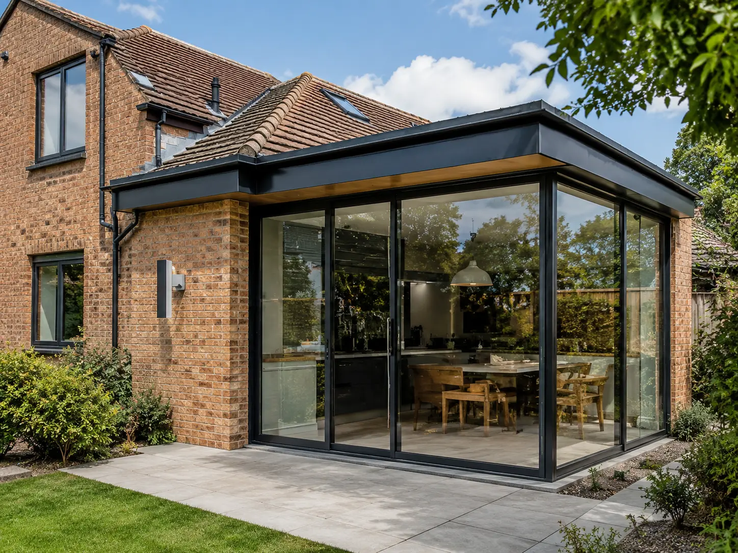 Modern residential extension architectural design in Oxford, Oxfordshire